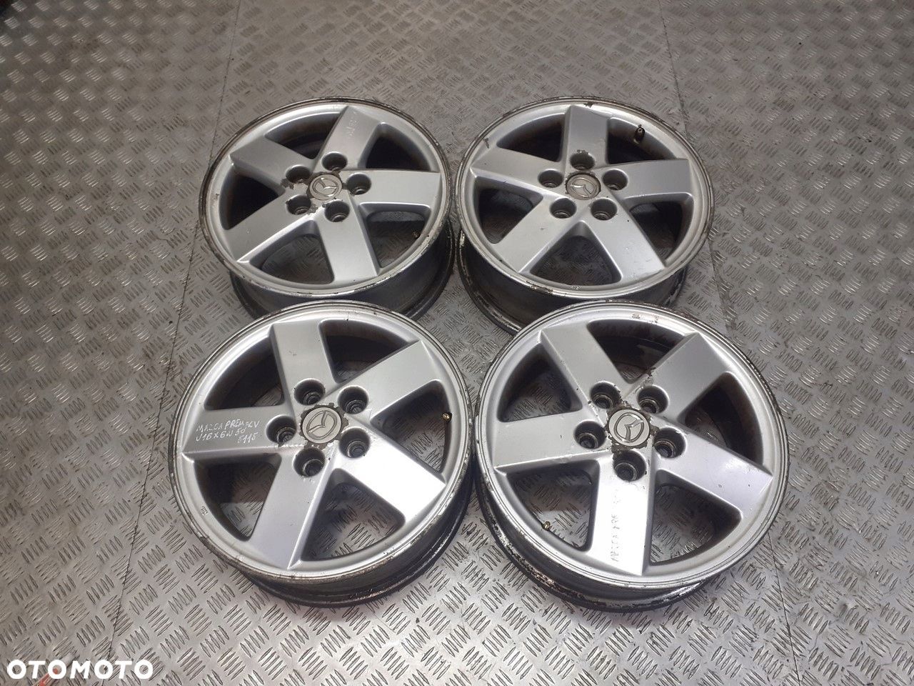 FELGI 16” ALUMINIOWE KOMPLET MAZDA PREMACY - 1