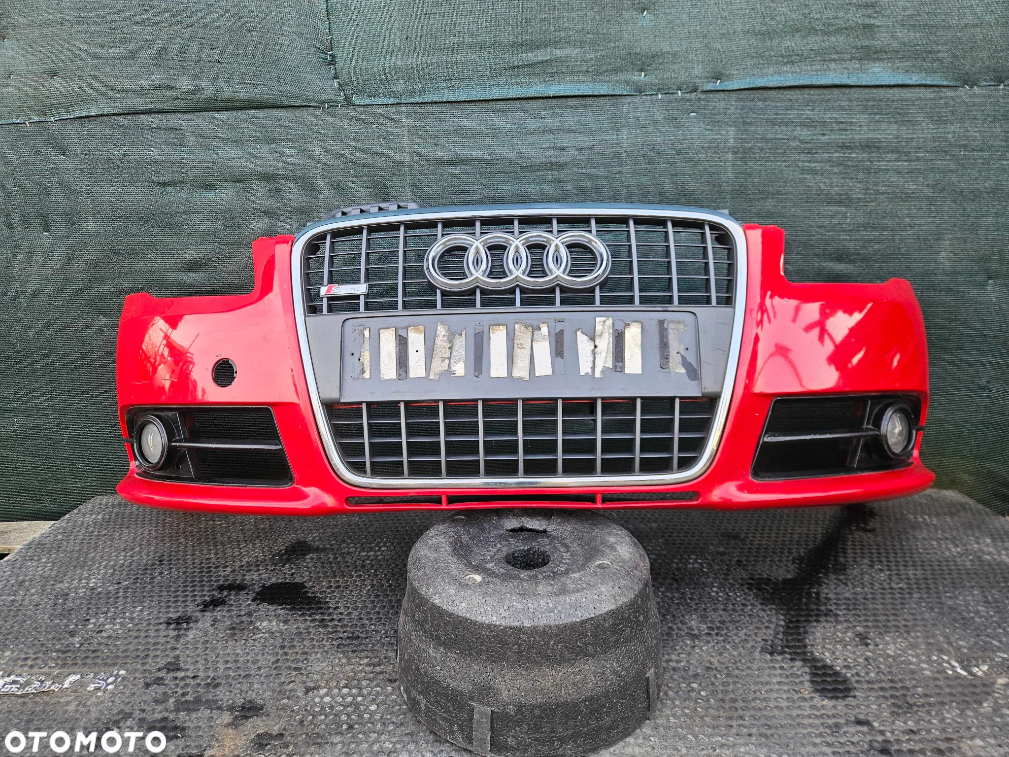 Zderzak Przod Przedni S-Line Kratki Halogeny Gril Atrapa AUDI A4 B7 Kombi Sedan - 3