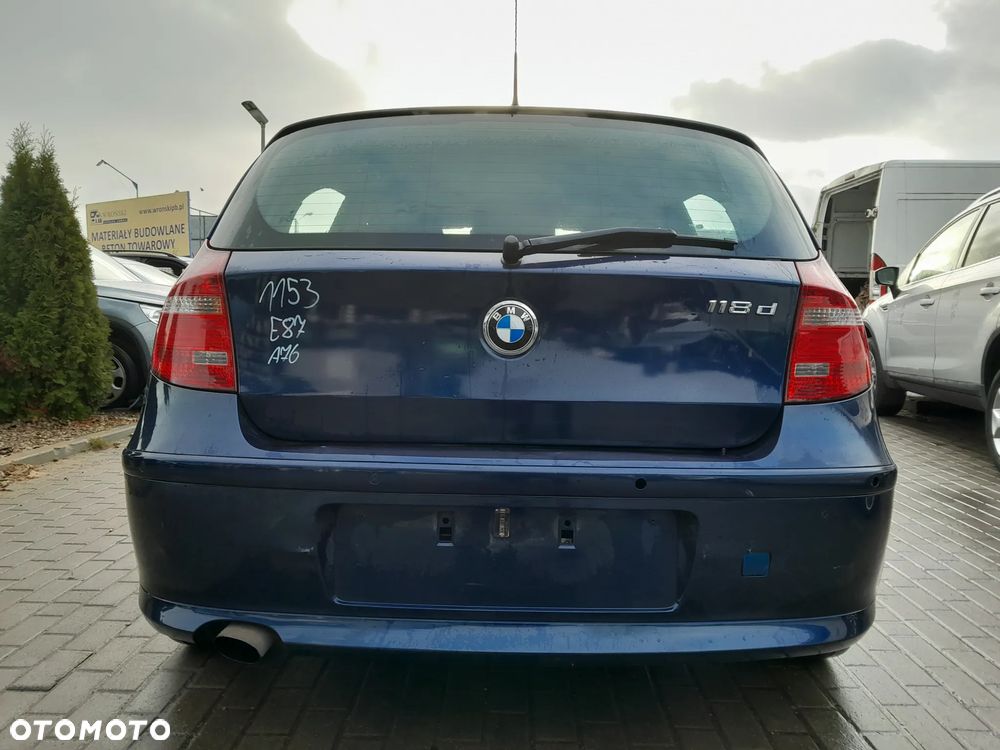 BMW E87 LIFT ZDERZAK TYLNY TYŁ PDC KOLOR: A76 - 1