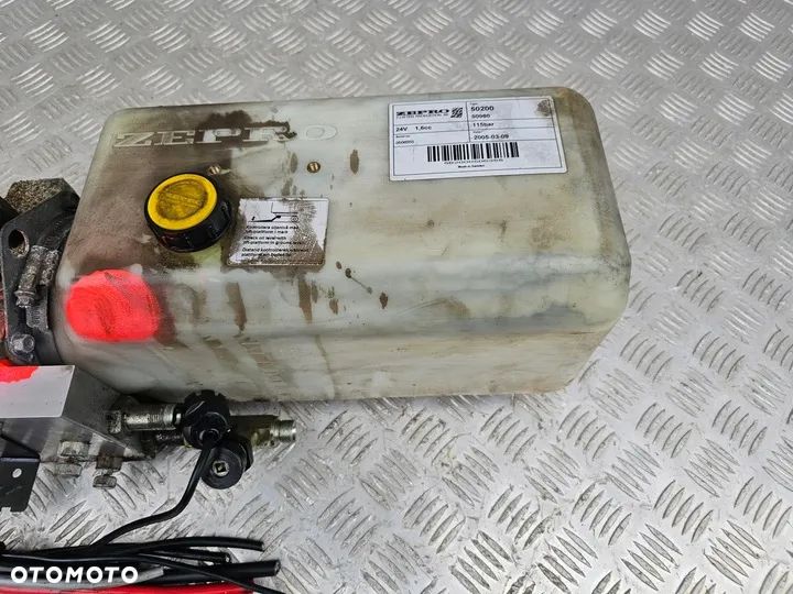 POMPA HYDRAULICZNA AGREGAT SILNIK ZBIORNIK WINDY ZEPRO TYP: 32374 2 kW 24V - 3