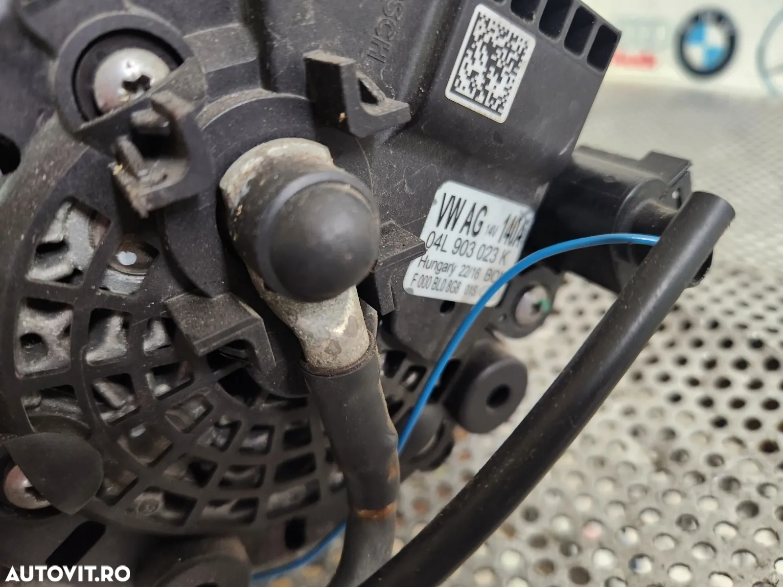Alternator Vw Passat B8 T Roc Tiguan T Cross Golf 7 VII Seat Skoda Audi 1.6/2.0 Tdi Cod 04LK Dupa 2 - 7