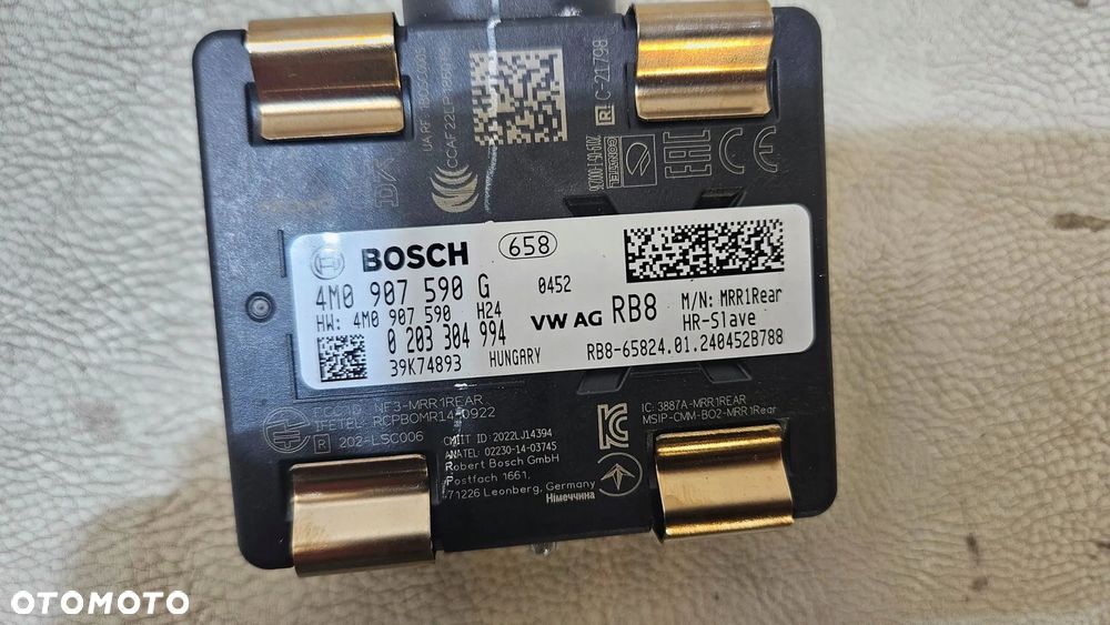 radar distronic acc vw audi skoda seat porsche bentley 4m0907590g nowy - 4