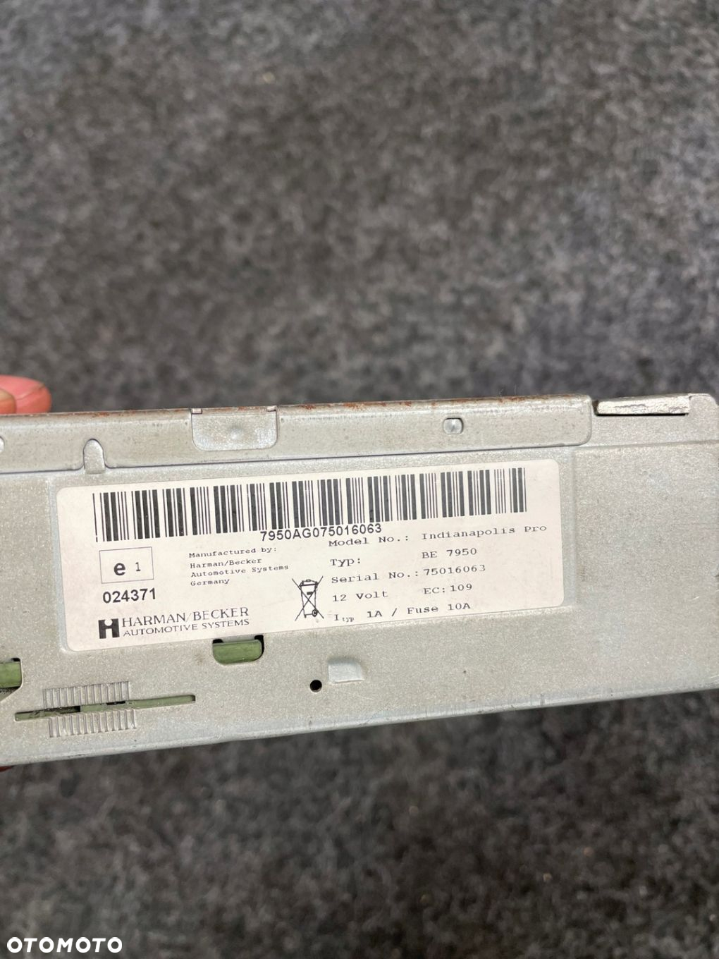 radio cd Becker Indianapolis Pro BE7950 Mercedes Iveco - 11