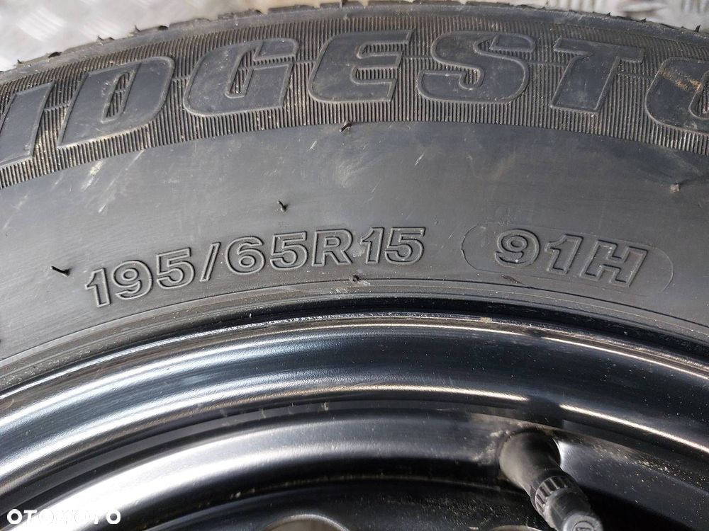 KOŁO FELGA OPONA ZAPAS 5X112 6Jx15 ET47 195/65R15 SKODA VW 1K0601027C - 5