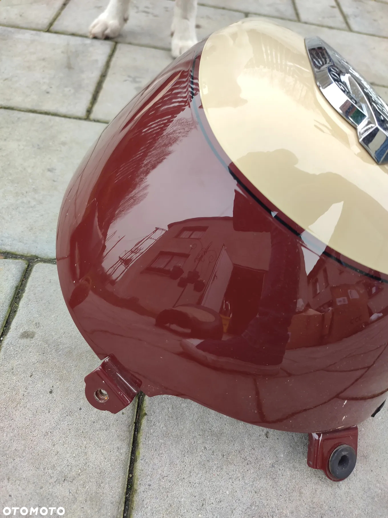 Nakładka na bak, osłona zbiornika paliwa, znaczek Suzuki Intruder 1500 LC - 10