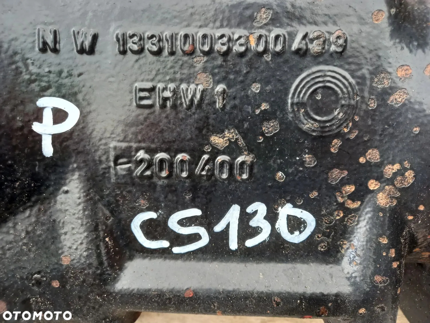 Zwolnica obudowa piasta półoś tył układ planetarny satelity Case CS130 - 2