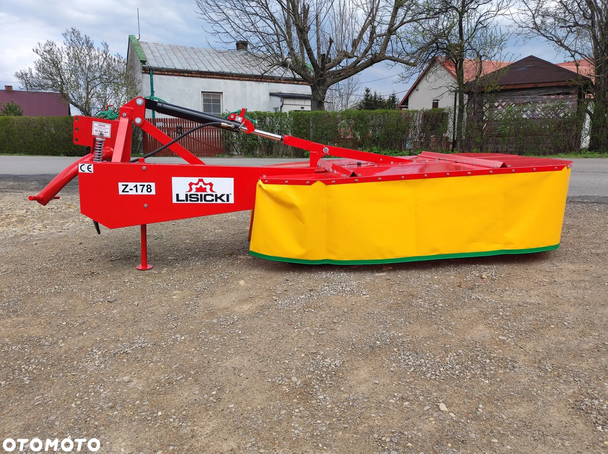 KOSIARKA ROTACYJNA LISICKI szerokość 1m/ 1,35m/ 1,65m/ 1,85m rozkładanie mechaniczne lub hydrauliczne/ osłona metalowa (blaszana) lub rurkowa - 8