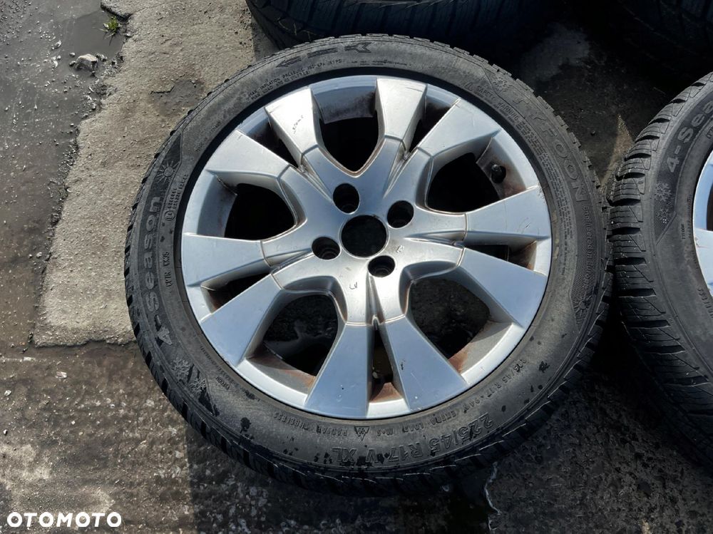 KOŁA FELGI OPONY CAŁOROCZNE CITROEN C4 PICASSO I 225/45 R17 - 2