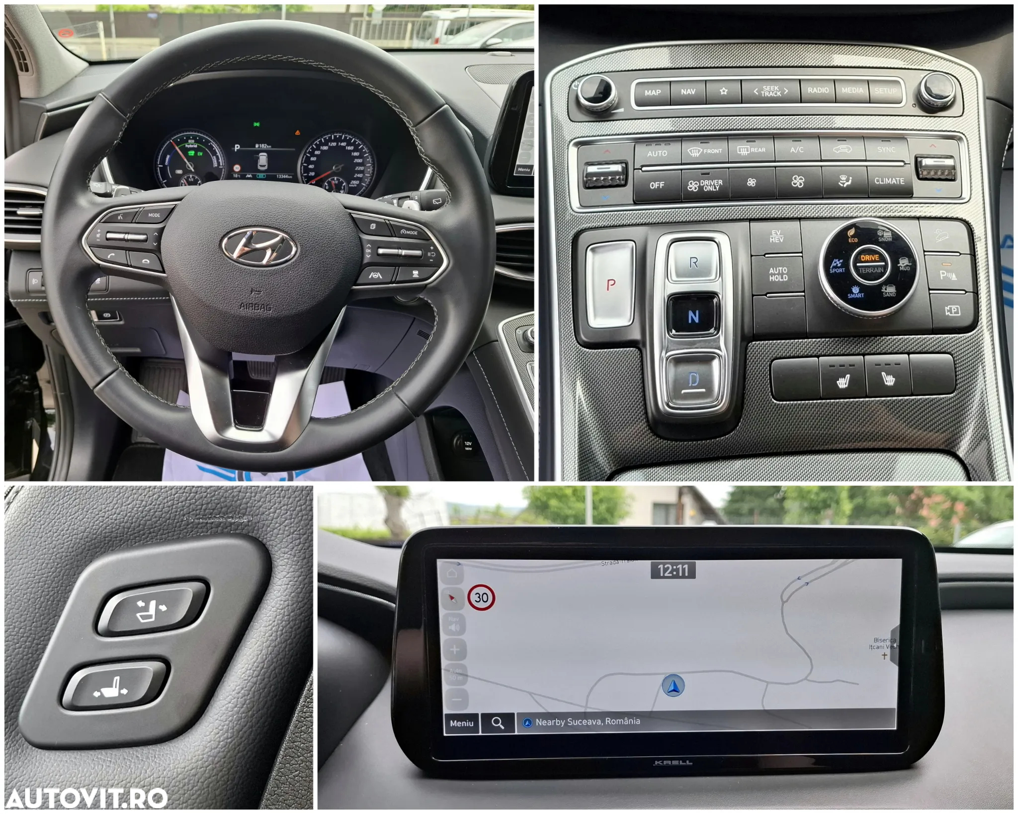 Hyundai Santa Fe Plug-in Hybrid 1.6 l 265 CP 4WD 6AT Luxury - 10