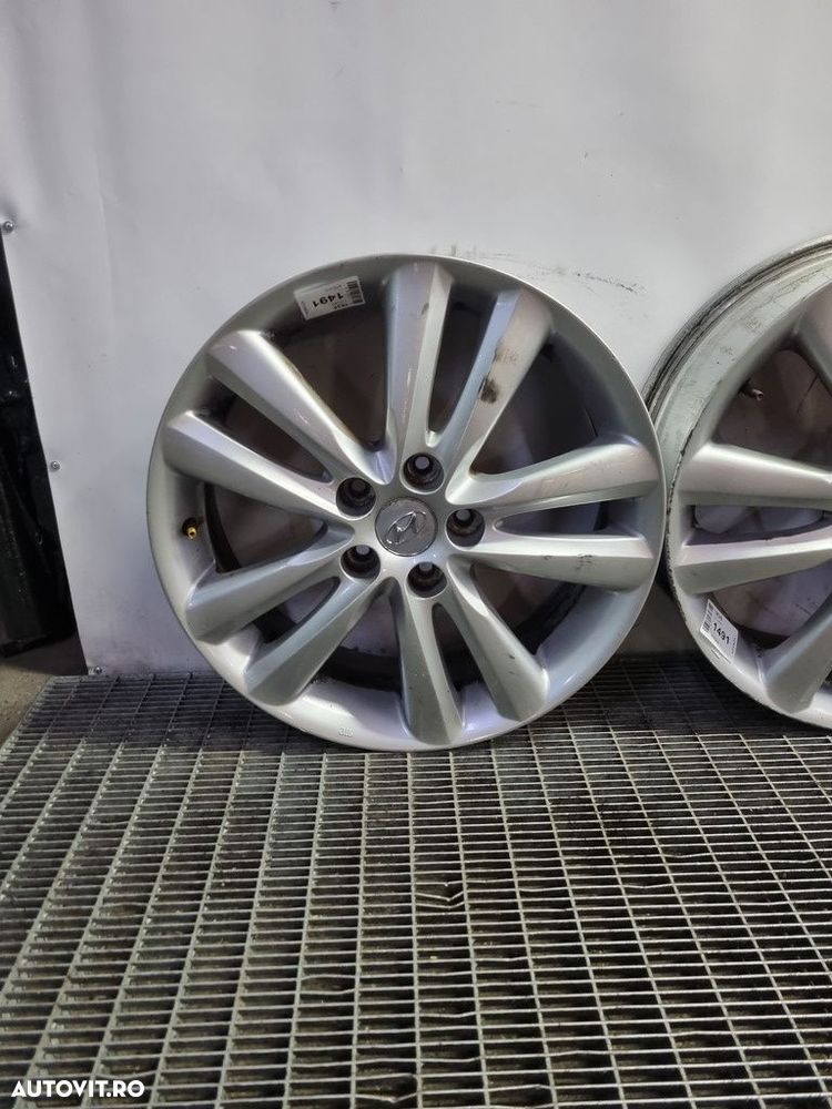 Jante aliaj Hyundai IX35 2010 - 2019 (1491) R18 ET48 5*114.3 - 2