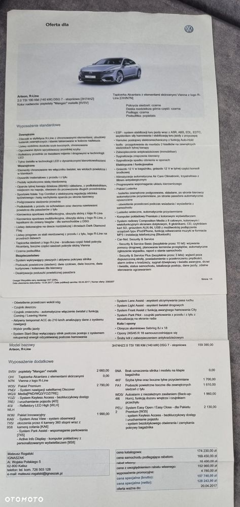 Volkswagen Arteon 2.0 TSI R-Line DSG - 30