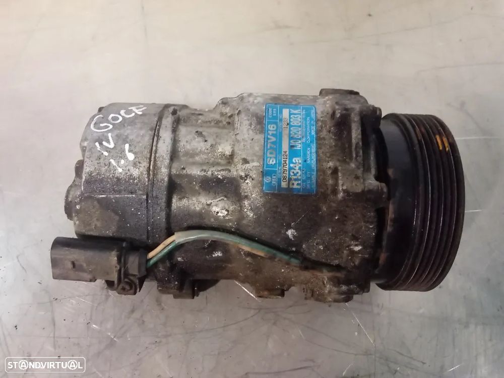 COMPRESSOR AC VOLKSWAGEN GOLF IV / SEAT LEON / AUDI A3 8L 1J0820803K 1J0820803F 1J0820803A - 1