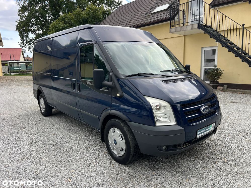 Ford Transit Furgon L3H2 3os. 2.2 TDCI 115KM MT6 Klimatyzacja Hak FV Vat - 4