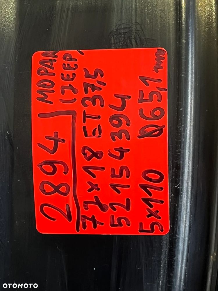 Felga Jeep Compass 5x110 7J x 18 ET 37,5 52154394 MOPAR 1szt. - 7