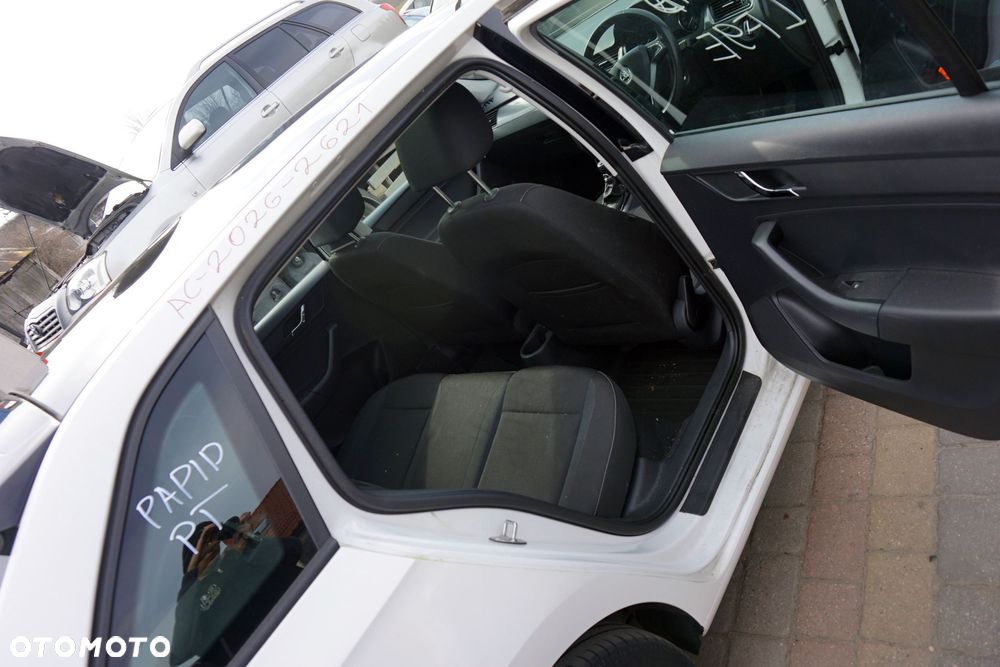 SKODA RAPID NH3 HB 2014 LF9E 1.2 TSI CBZA 86KM MFX BIAŁY na części - 15