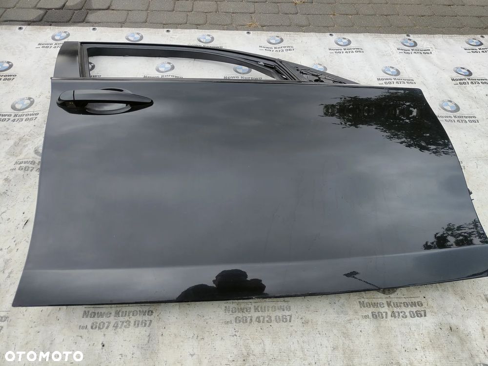 BMW E87 Drzwi prawe przednie przód Black Sapphire 475 - 4