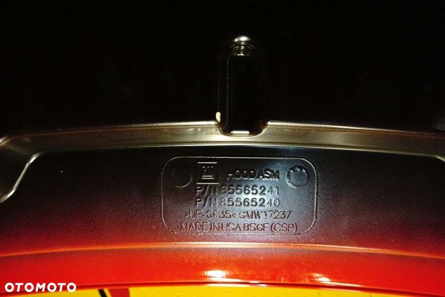 CHEVROLET CORVETTE C8 2020 - Maska Przód Pokrywa Klapa Włókno USA - 12