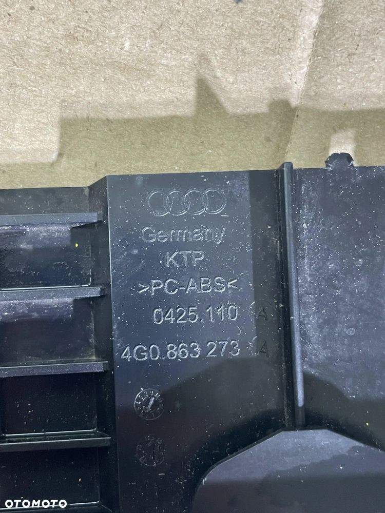 AUDI A6 C7 POPIELNICZKA SCHOWEK DEKOR - 4