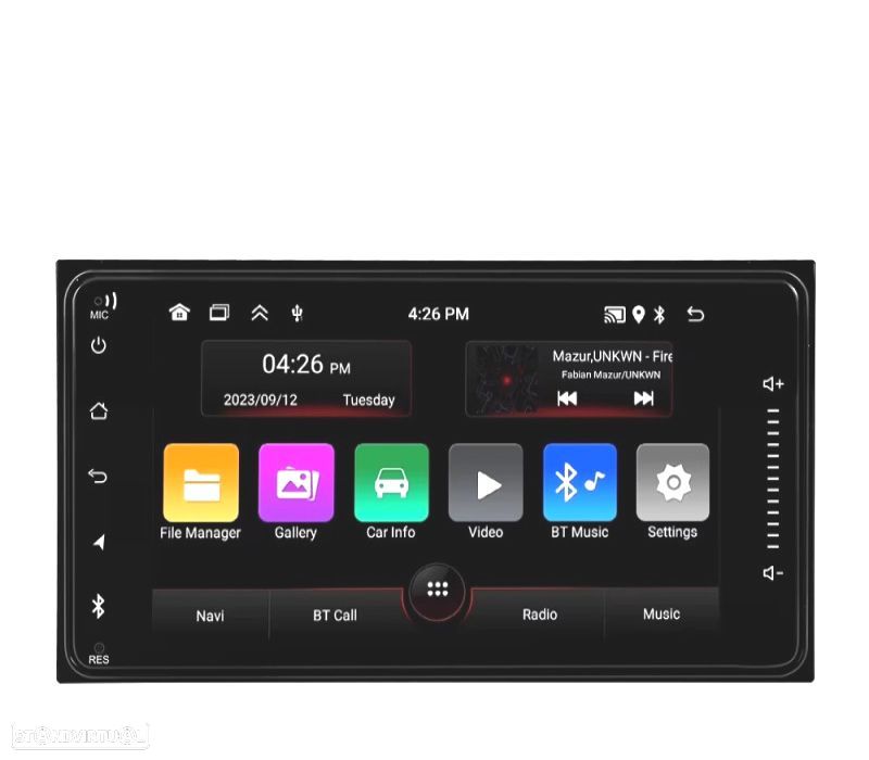 RÁDIO GPS ANDROID 13 PARA TOYOTA MULTIMÉDIA - 1