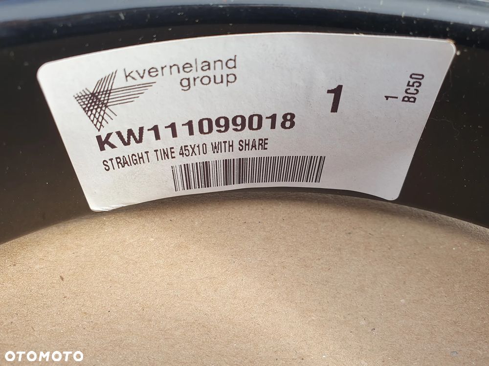 Ząb agregatu biernego. Ząb Kverneland. KW111099018 - 3