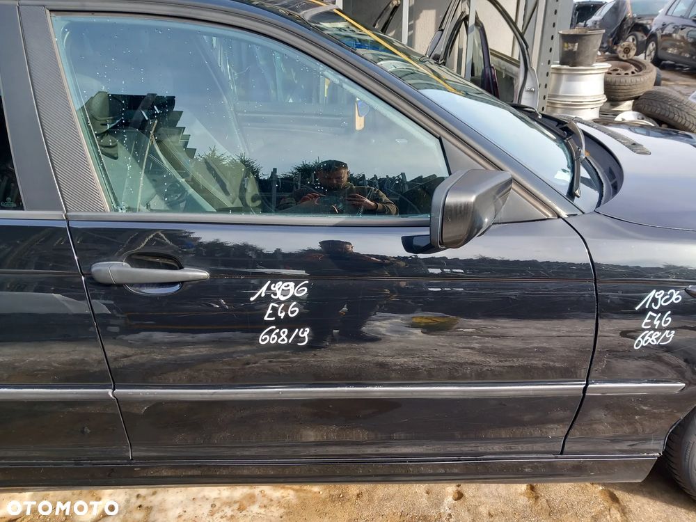 BMW E46 DRZWI PRAWE PRZEDNIE PRAWY PRZÓD KOLOR: 668/9 - 1