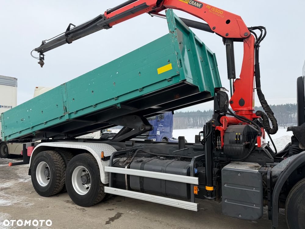 Renault PREMIUM LANDER 380 DXI 6X4 // DŹWIG HDS PALFINGER PK15500 RADIO PILOT // - 9