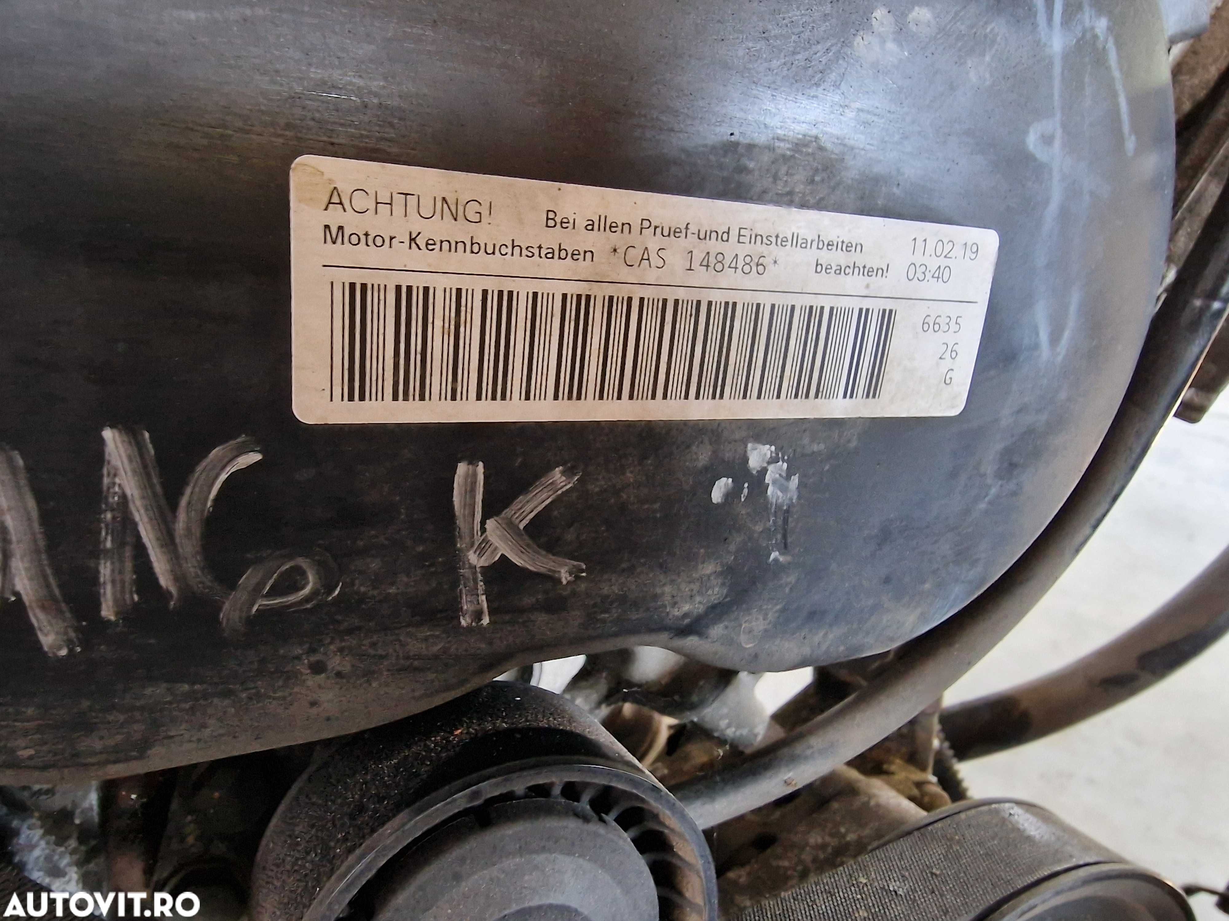Motor Vw Touareg 3.0TDI 7P CASA 239CP Euro 5 - 1