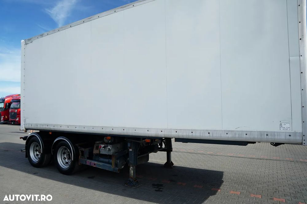 Samro / KIT / SEMIREMORCĂ / CONTAINER / TRAVERSĂ / B-TRAIN / 7,3 + 7,3 m / PODEA REZISTENTĂ - 9