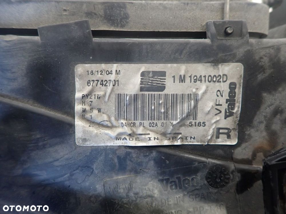 LAMPA PRAWA PRZEDNIA SEAT LEON I 1M1941002D - 2