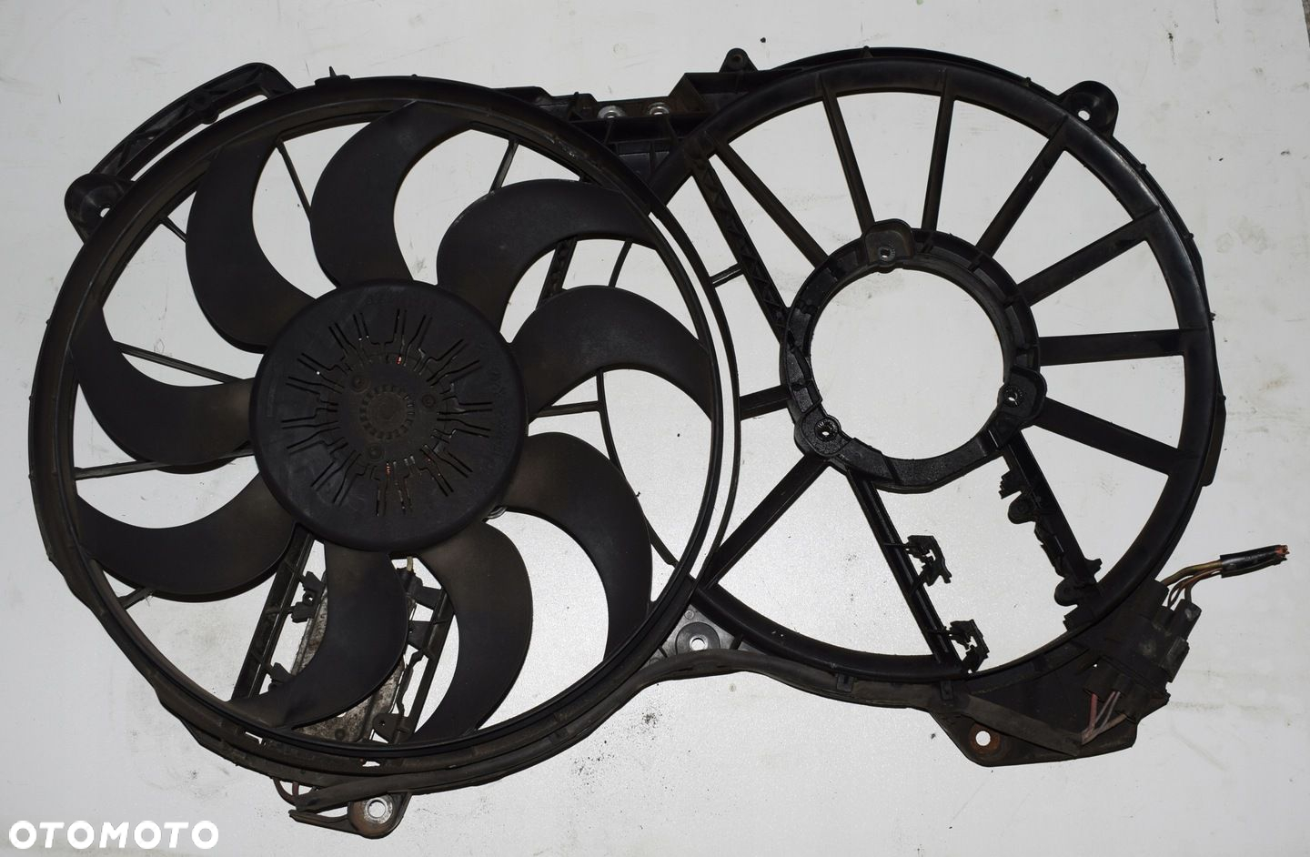 AUDI A6 C6 WENTYLATORY CHŁODNICY 3.0 TDI 4F0959455K 0130303330 - 2