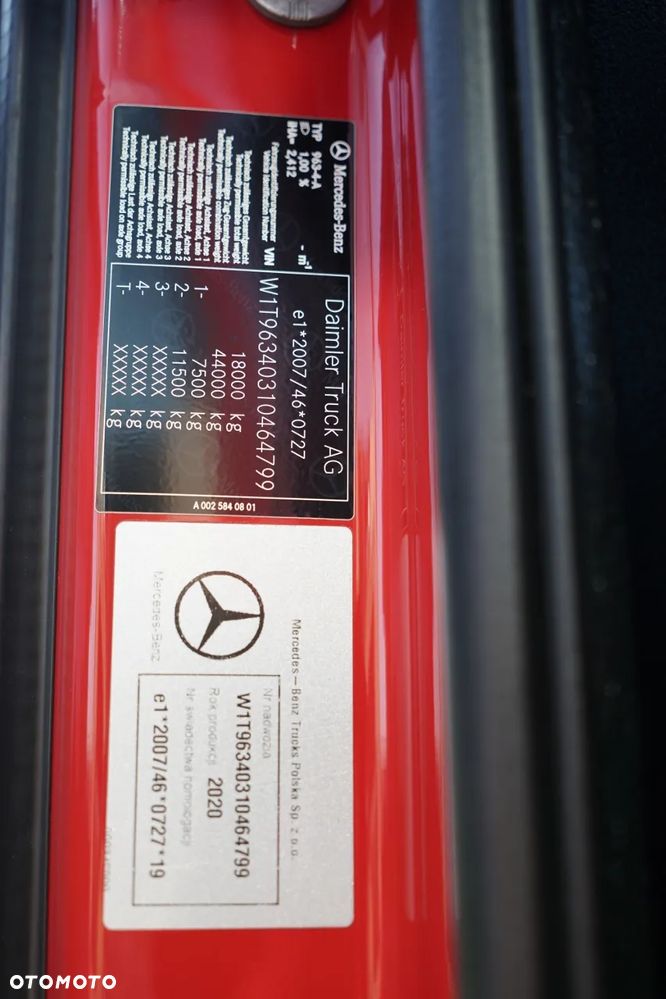 Mercedes-Benz ACTROS 1845 / MP5 / BIG SPACE / - 37