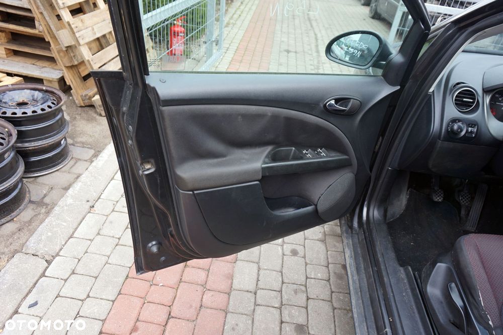 DRZWI PRZEDNIE LEWE TOLEDO III 5P LS9N  CZARNY SEAT 2004-2009 - 9