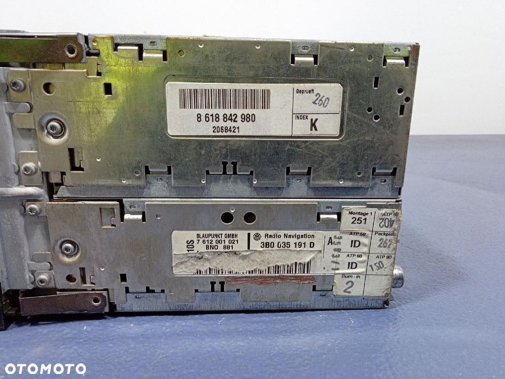 VW PASSAT B5 FL LIFT RADIO NAWIGACJA NAVIGATION MFD 3B0035191D - 9
