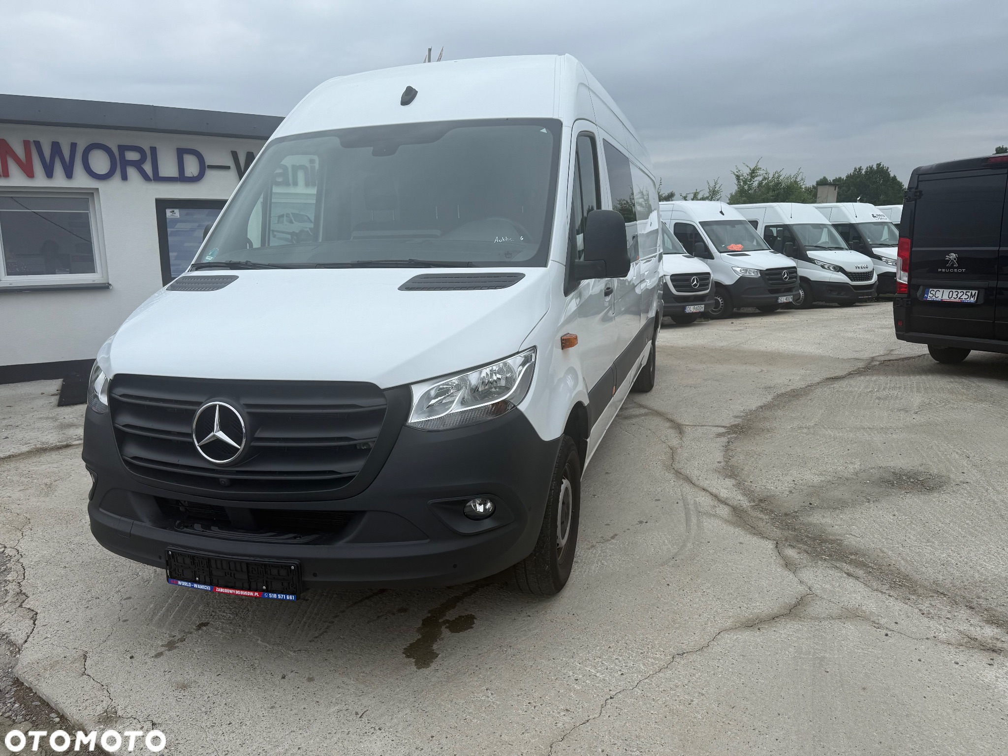 Mercedes-Benz SPRINTER  BRYGADÓWKA 7 OSOB FULL POCJA KAMERY 360 - 5