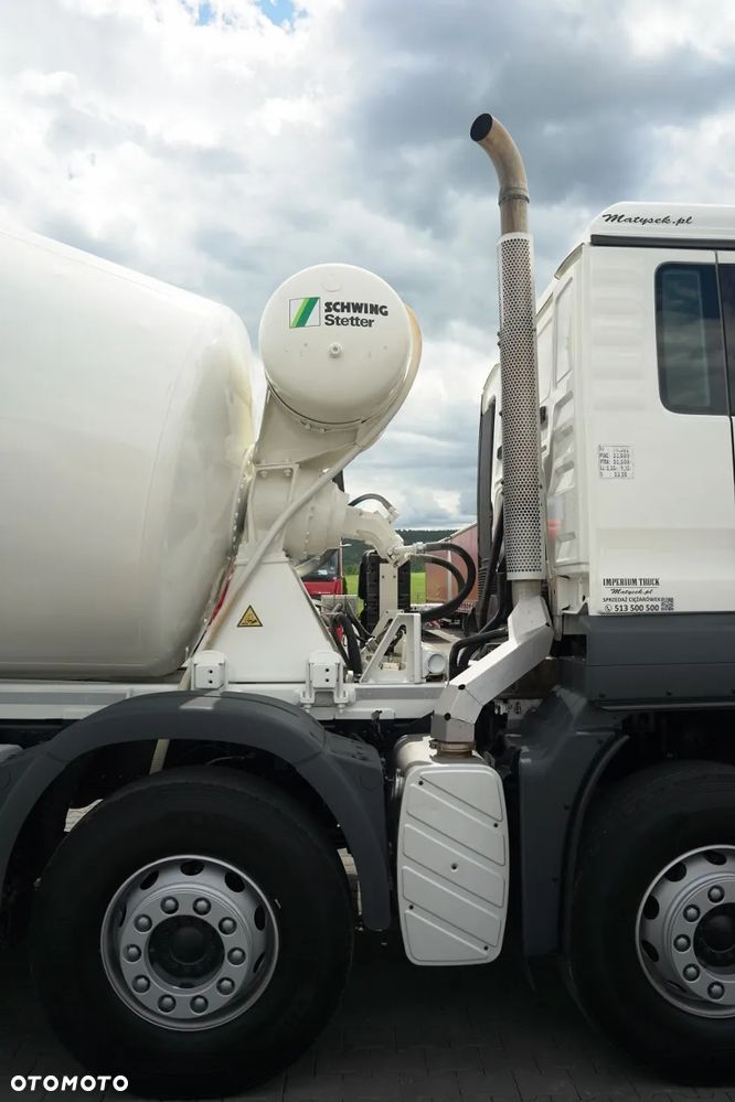 MAN TGS 35.400 / 8x4 / BETONOMIESZARKA / SCHWING STETTER / GRUSZKA 9 M3 / EURO 5 - 15