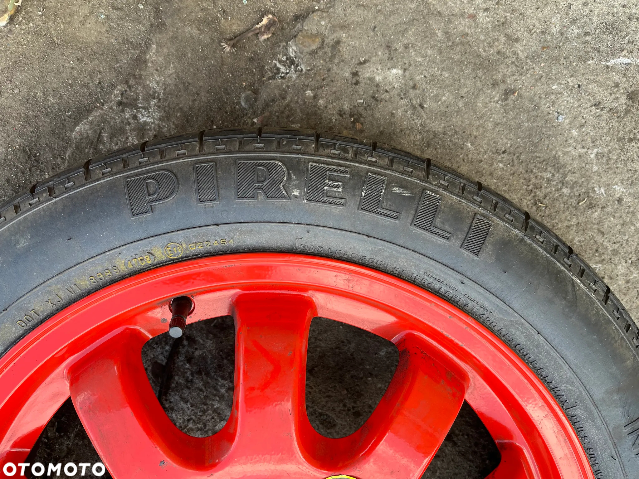 Koło dojazdowe 2R83-1007 OPONA PIRELLI 135/80 R18 JAGUAR XF X250 - 2