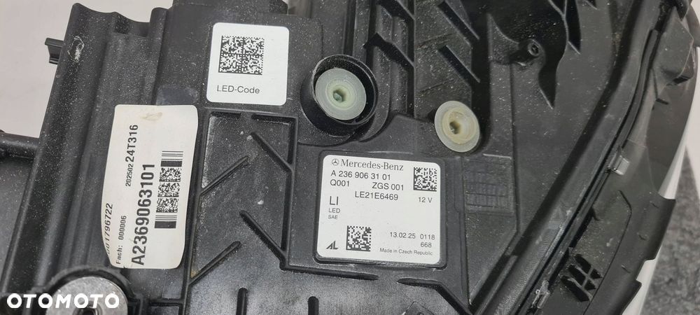 mercedes cle w236 c236 lampa reflektor przód przedni ładna - 10