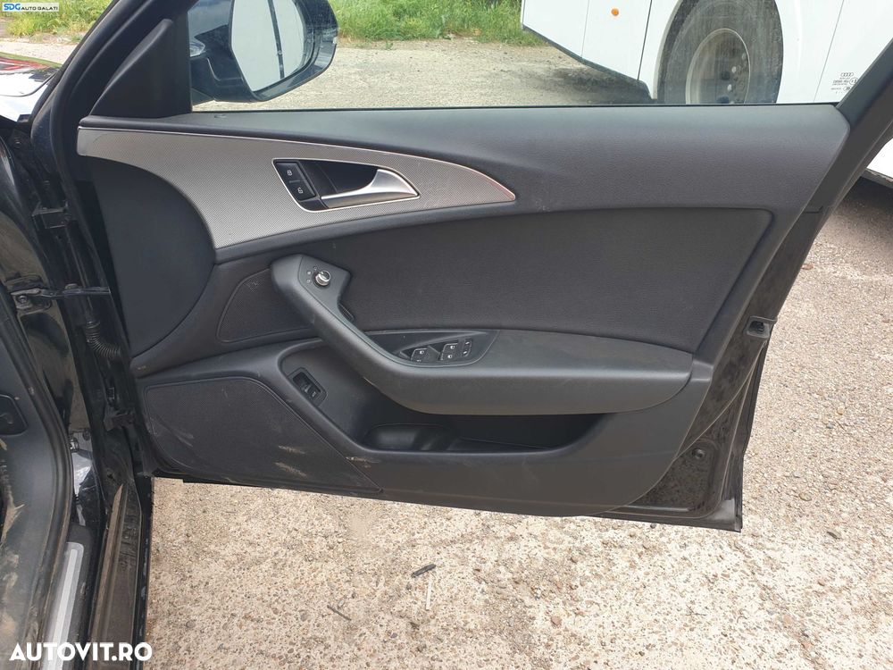 Tapiterie Panou Fata Interioara Piele Usa Portiera Dreapta Fata Audi A6 C7 2011 - 2018 [K5445] - 1