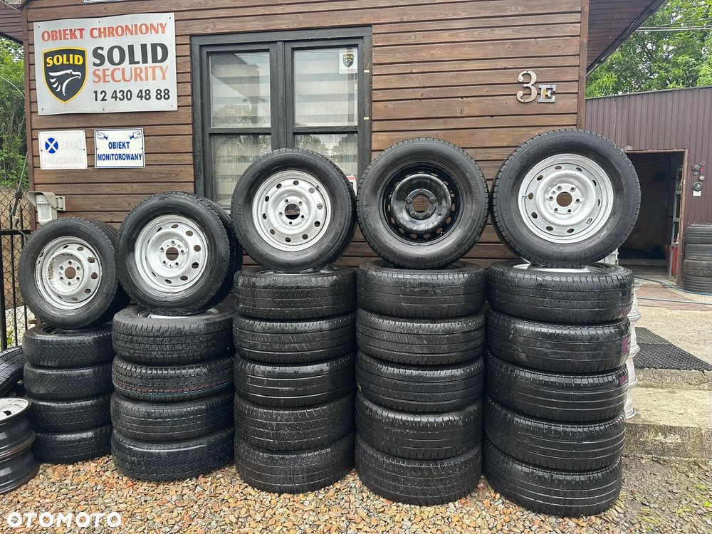 FELGI Stalowe 16 Iveco Daily Sprinter Crafter 235/65/16C 225/65/16C Zima Iveco Daily jak NOWE ! - 12
