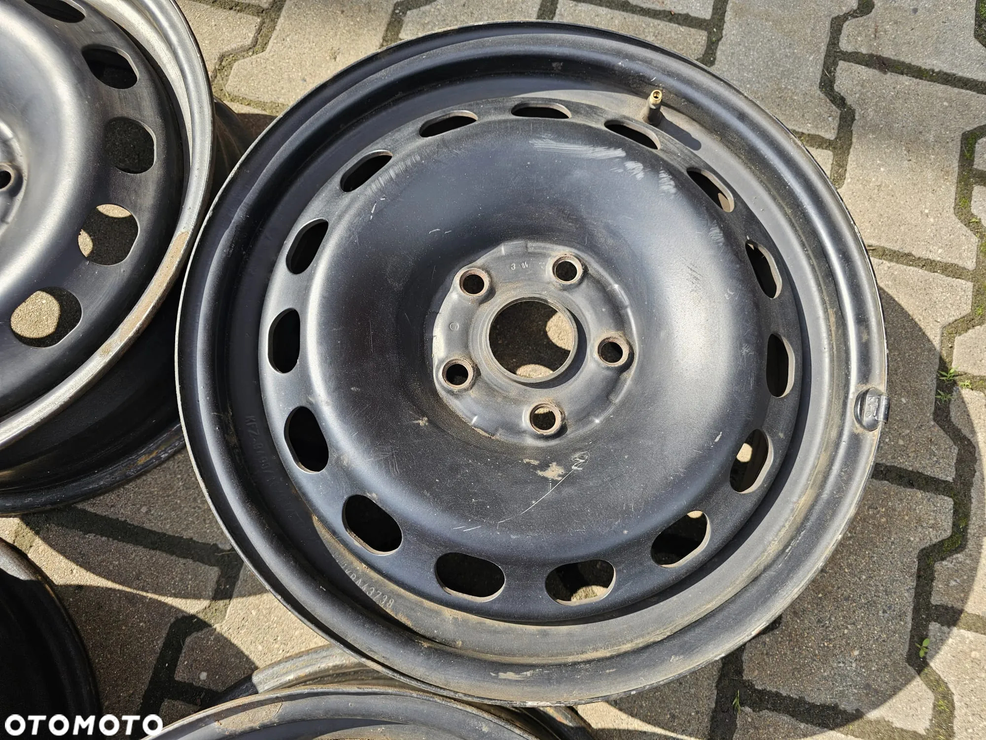 (S25) Felgi stalowe 16'' Audi OE VW Skoda Seat / 6Jx16 ET40 5x112 - 3