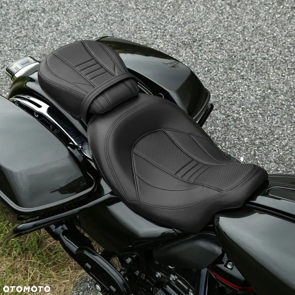 Siedzisko kierowcy Harley-Davidson Touring Czarne - 6