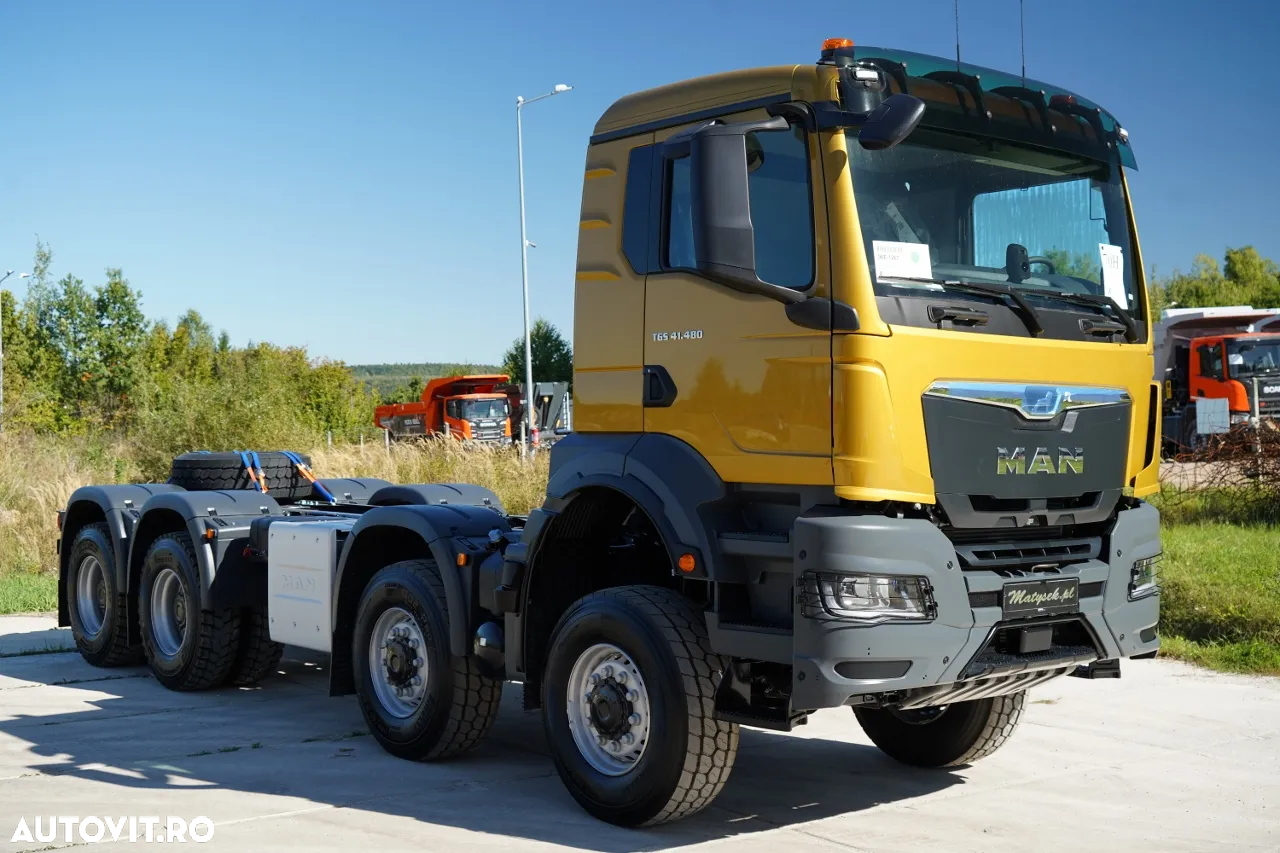 MAN TGS 41.480 / 8X6 / CONSTRUCȚIE / NOU-NOUȚ 2025 - 4
