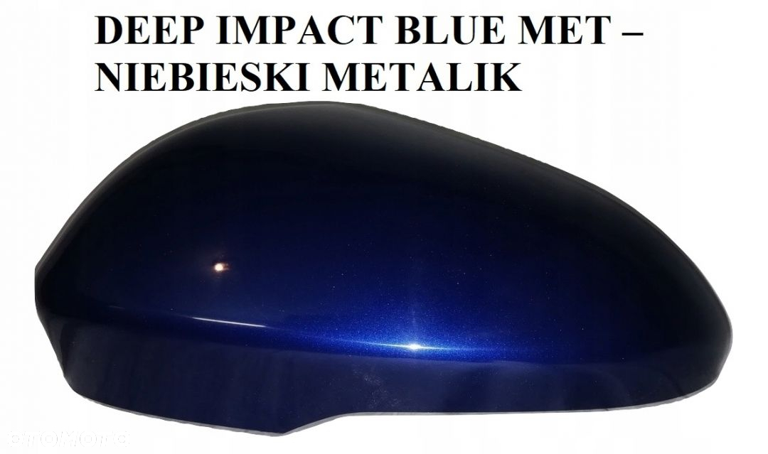 FORD FIESTA MONDEO FOCUS C-MAX S-MAX GALAXY KUGA TRANSIT COURIER  CONNECT OBUDOWA LUSTERKA W KOLORZE PRAWA, LEWA - 3