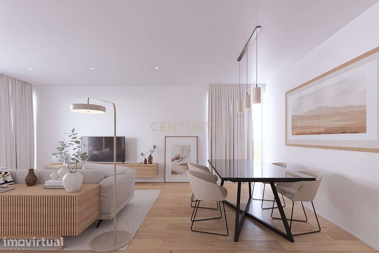 Condomínio do Sobreiro | T2 com 120m2 em Matosinhos, Senhora da Hora, - Grande imagem: 4/38