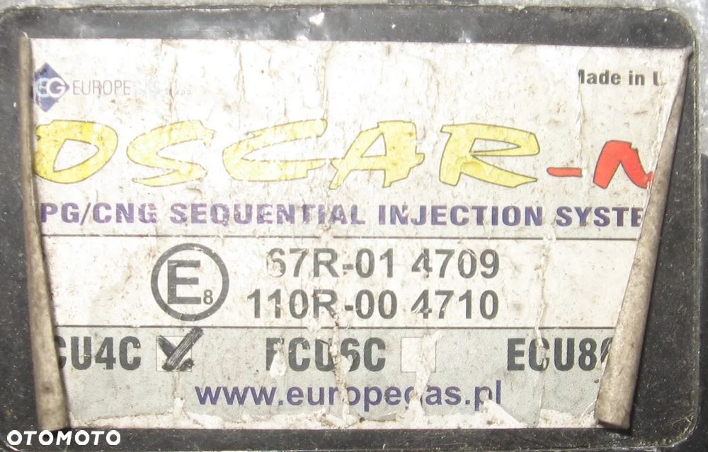 sterownik LPG OSCAR-N 67R-01 4709 ECU4C - 3