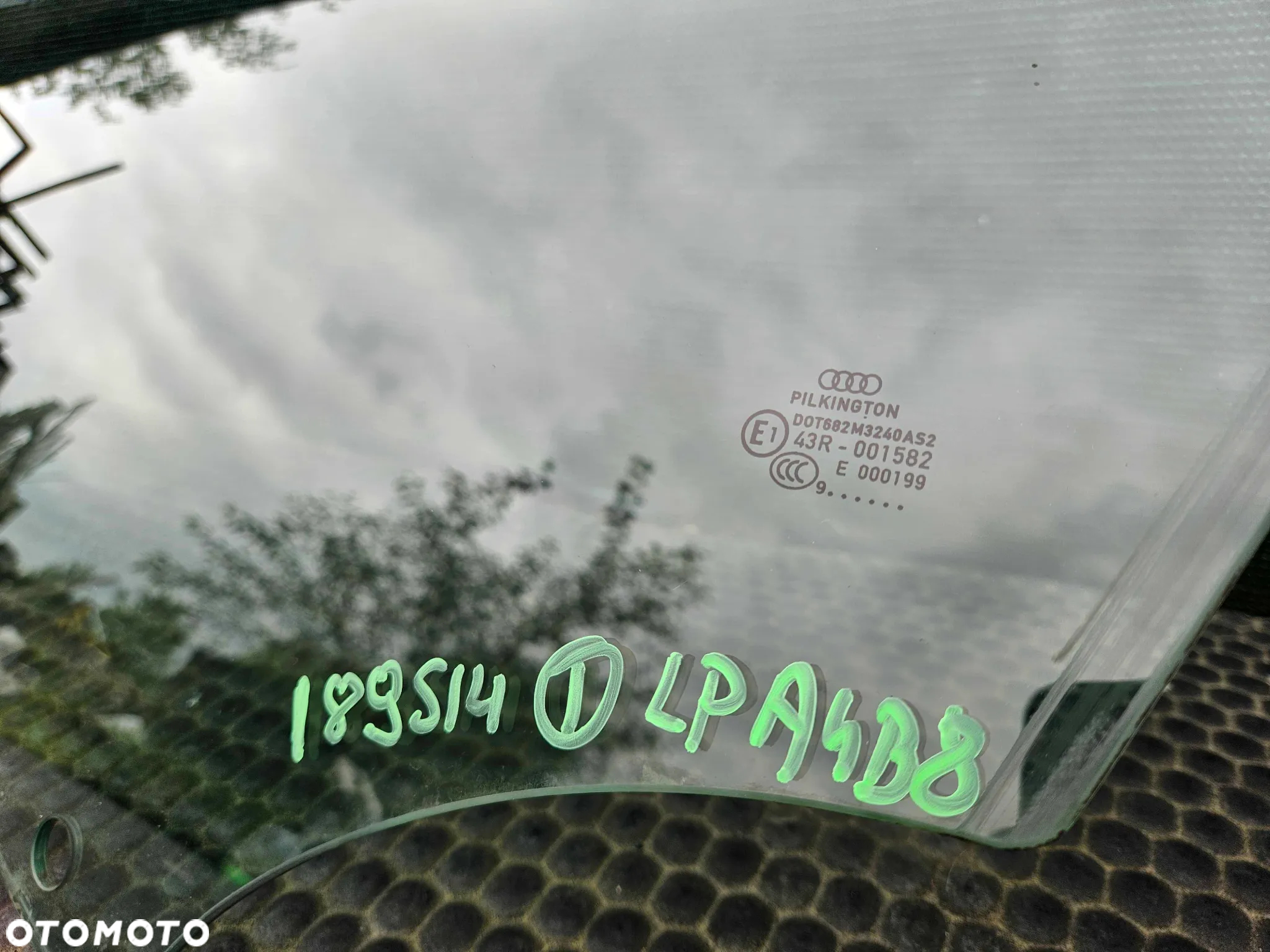 Szyba Szyby Drzwi Lewa Prawa Przód Przednia Audi A4 B8 Sedan Kombi 2009r - 7