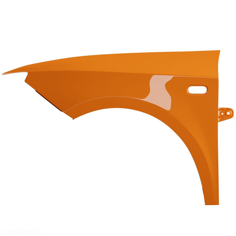 BLU Błotnik SEAT IBIZA IV 4 6J LP2C lewy pomarańczowy 08-17 przód Leuchtorange Naranja - 2