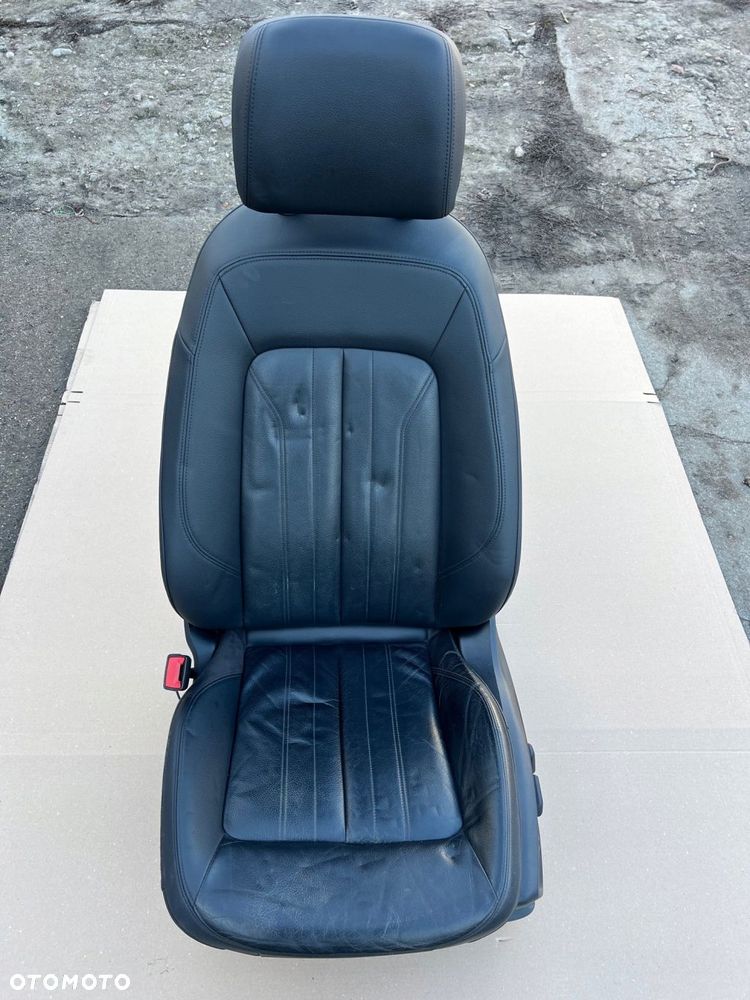 audi q5 80a fotel lewy przód przedni kierowcy skóra grzany - 1