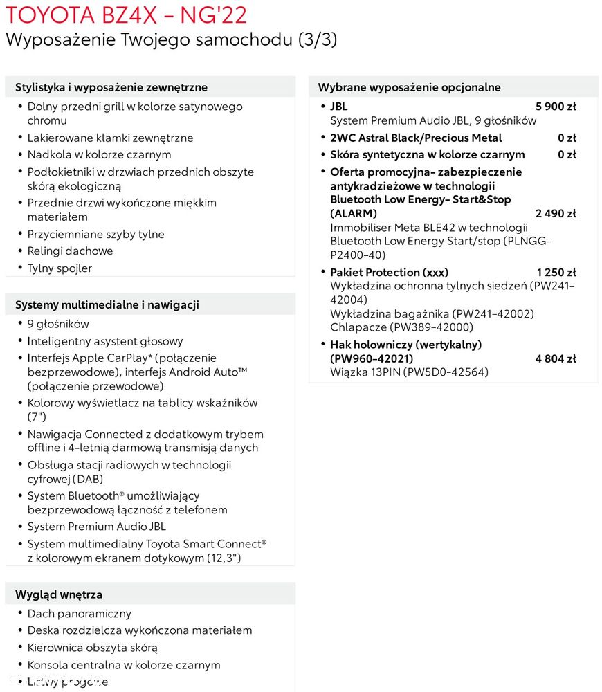 Toyota bZ4X 71.4kWh 4x4 Executive - 15