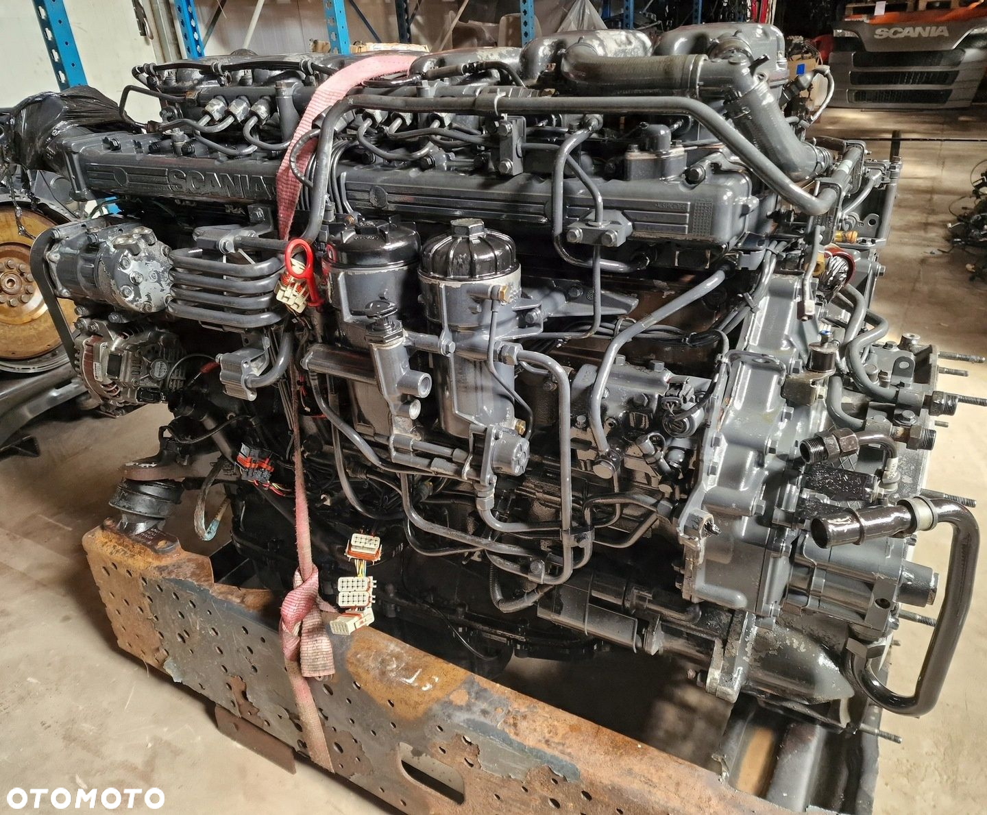 Silnik Kompletny Scania R 450 Euro 6 DC13147 - 9